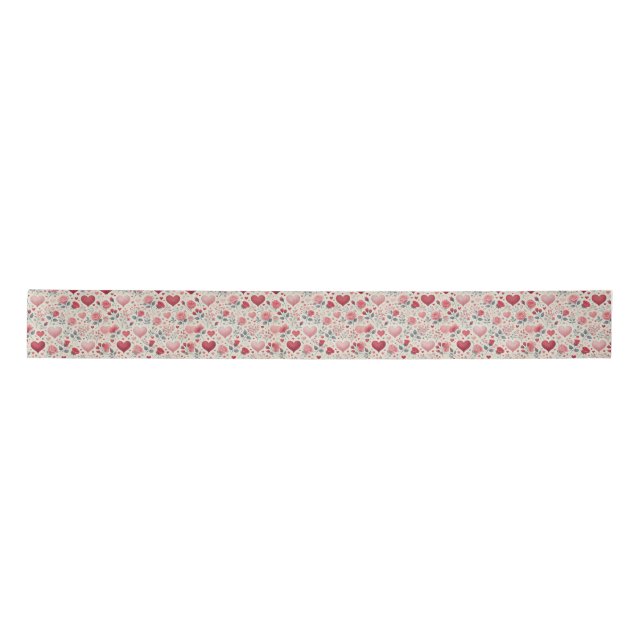 Valentinstag Satin Ribbon Satinband (Vorderseite)