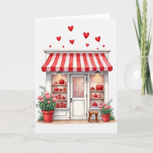 Valentinstag-Schatzkarte Karte (Vorderseite)