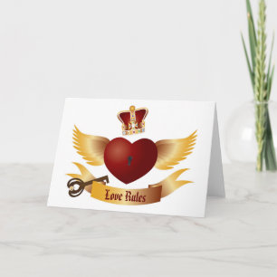 Valentinstag-Schlüssel zu meiner Herz-Karte Feiertagskarte