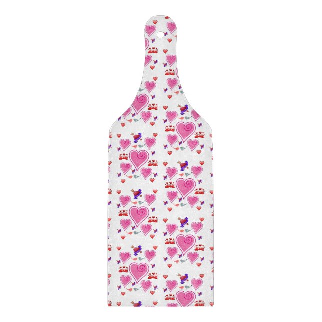 Valentinstag Schneidebrett (Vorderseite)