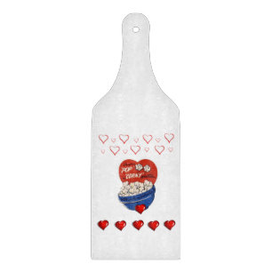 Valentinstag Schneidebrett