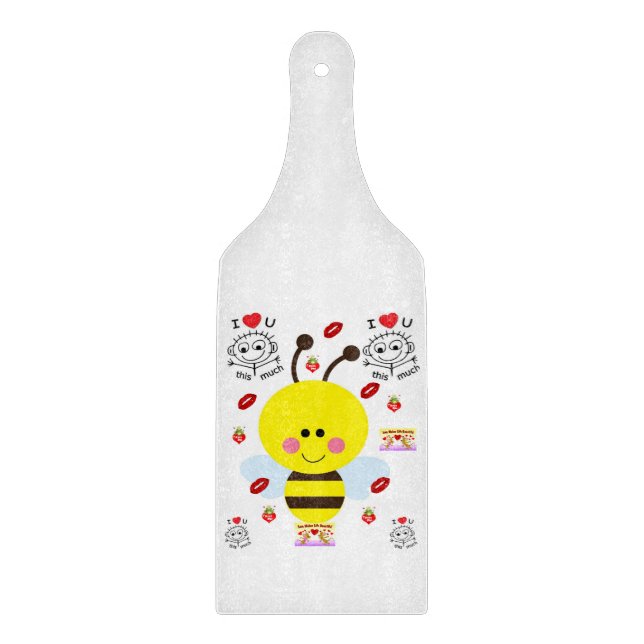 Valentinstag Schneidebrett (Vorderseite)