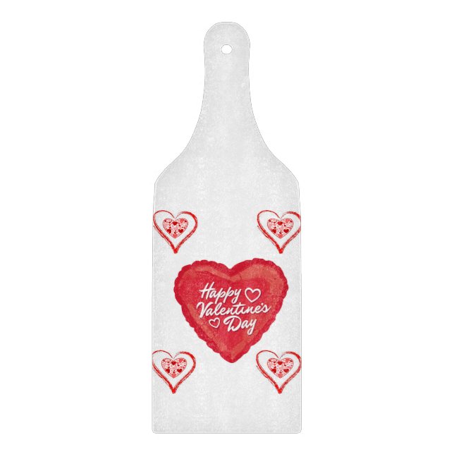 Valentinstag Schneidebrett (Vorderseite)