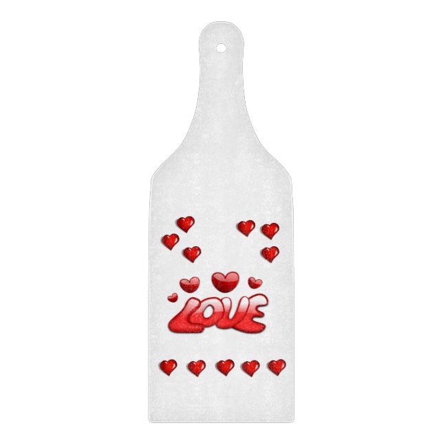 Valentinstag Schneidebrett (Vorderseite)