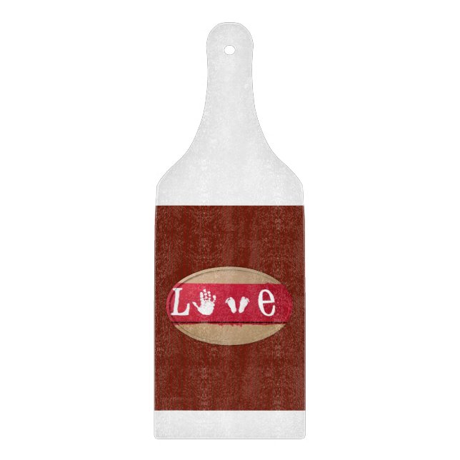 Valentinstag Schneidebrett (Vorderseite)
