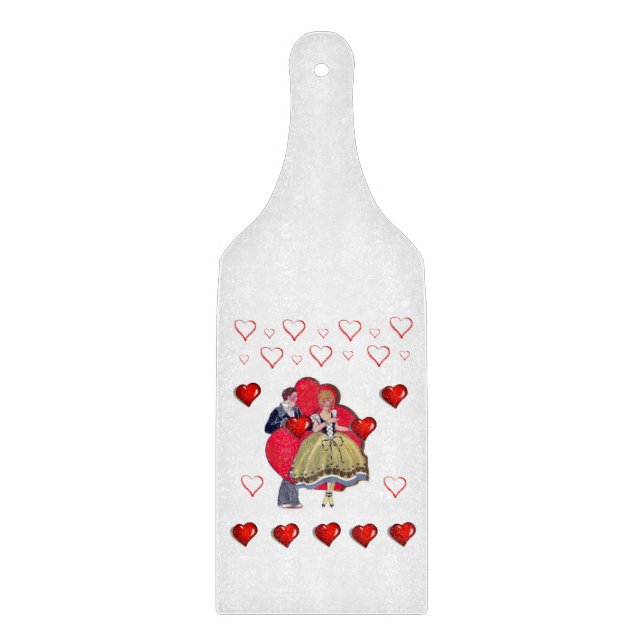 Valentinstag Schneidebrett (Vorderseite)