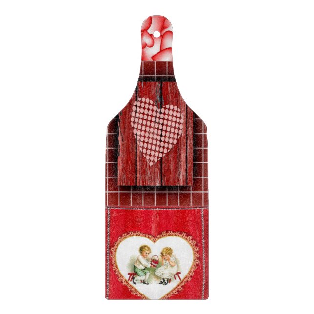 Valentinstag Schneidebrett (Vorderseite)