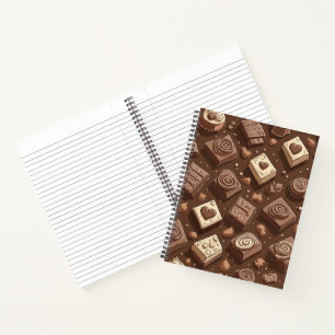 Valentinstag Schokolade Notizbuch