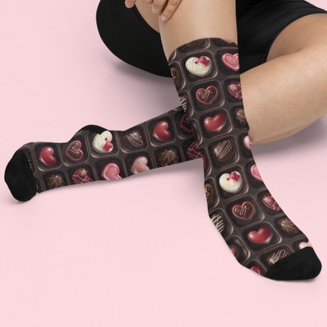 Valentinstag Schokolade Socken (Von Creator hochgeladen)