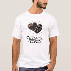 Valentinstag Schokoladenkiste Happy Valentine T-Shirt