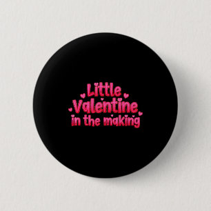 Valentinstag Schwangerschaftsankündigung Little Va Button