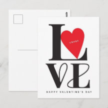 Valentinstag  Sei mein Valentinstag-Grußkarte