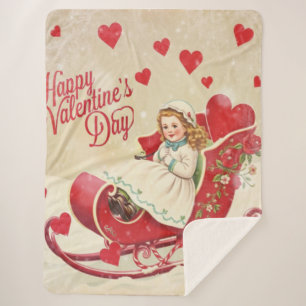 Valentinstag Sherpadecke