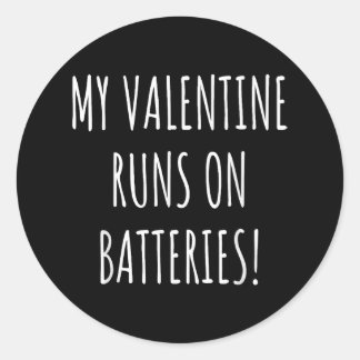 Valentinstag Shirt - Valentines Herzstück Runder Aufkleber