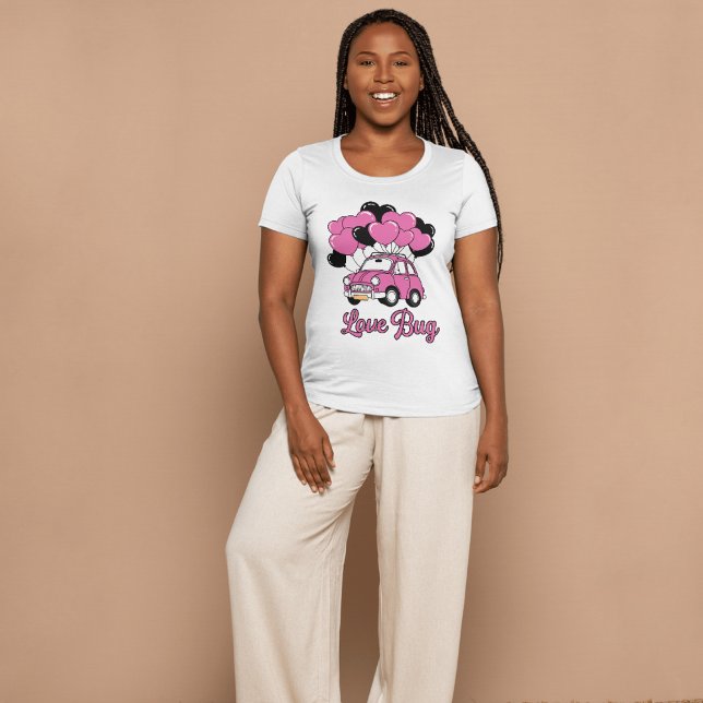 Valentinstag Shirts für Frauen Herz gedruckt (Von Creator hochgeladen)