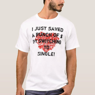 Valentinstag-Single-Shirt T-Shirt