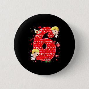 Valentinstag Six Seven Hearts 6 7 Meme Gen Alph Button