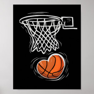 Valentinstag Sketll Herz Männer Frauen Mädchen Kin Poster