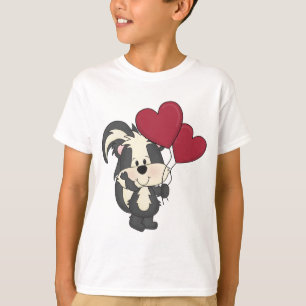 Valentinstag Skunk-T - Shirt