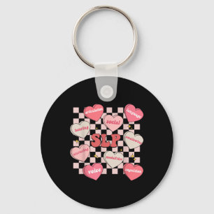 Valentinstag Slp Candy Heart Speech Therapie Sped Schlüsselanhänger