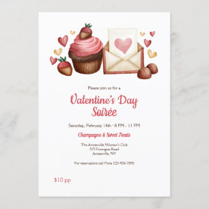 Valentinstag Soirée Einladung