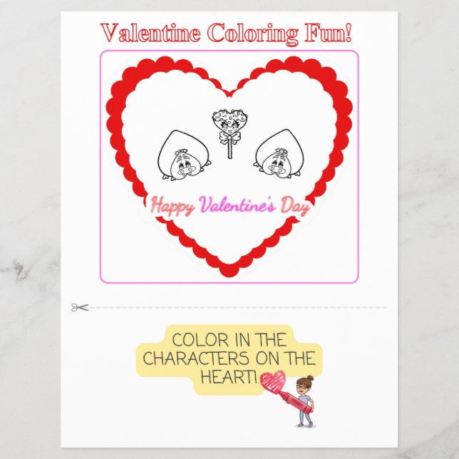 Valentinstag Spaß! Flyer (Vorne)