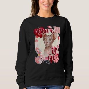 Valentinstag Sphynx Katze Einfach Süß Südliche Far Sweatshirt