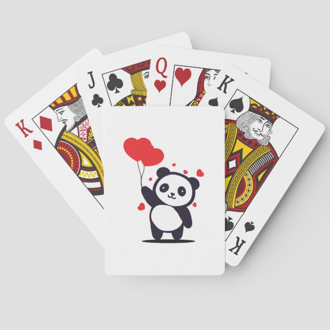 Valentinstag Spielkarten (Rückseite)