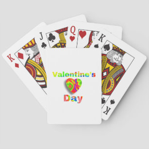Valentinstag Spielkarten