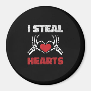 Valentinstag "Stehlhörer" Funny Skeleton Hand Magnet