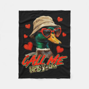 Valentinstag Stockentenjagd Jäger Camo C Fleecedecke