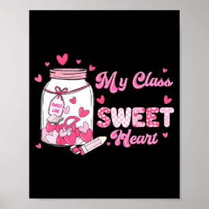 Valentinstag Süße Lehrerin Meine Klasse Ist Voller Poster