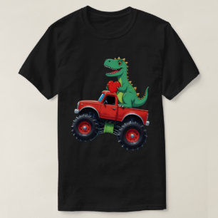 Valentinstag T Rex Reitwagen Kleinkind T-Shirt