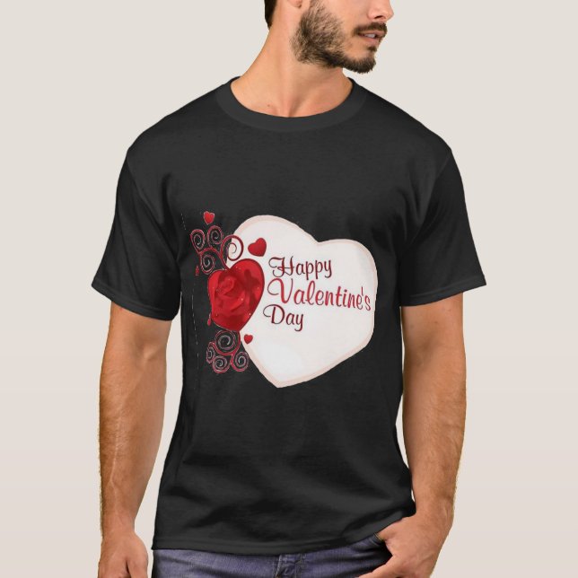 Valentinstag T-Shirt (Vorderseite)