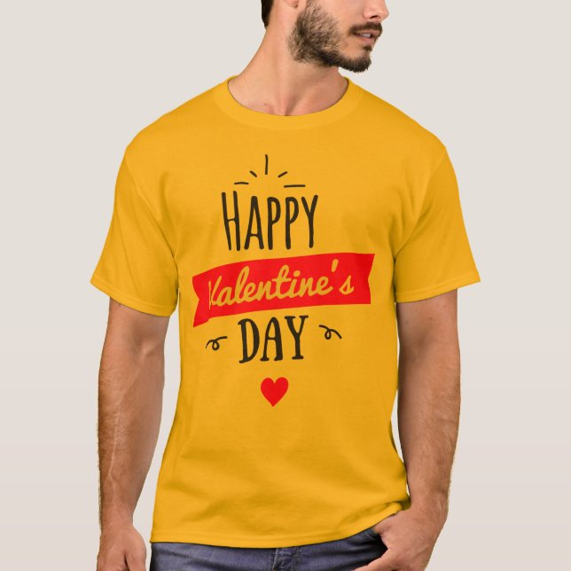 Valentinstag T - Shirt (Vorderseite)