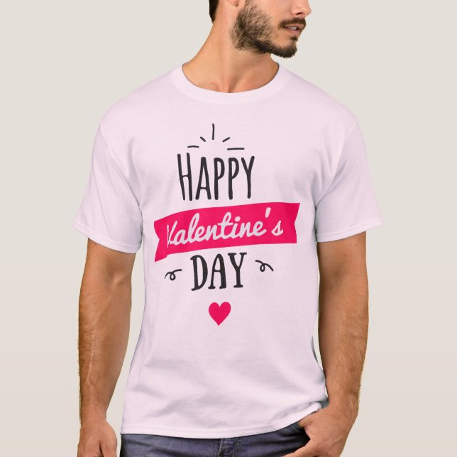 Valentinstag T - Shirt (Vorderseite)