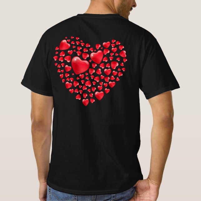 Valentinstag T-Shirt (Rückseite)