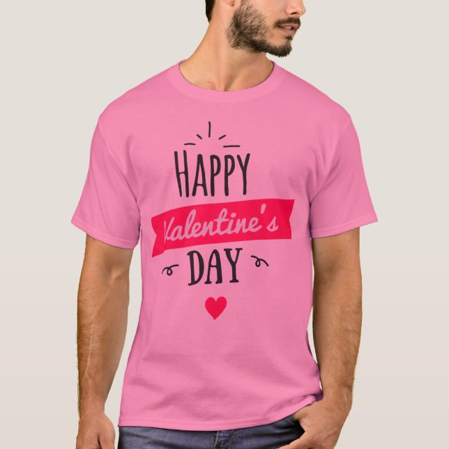 Valentinstag T - Shirt (Vorderseite)