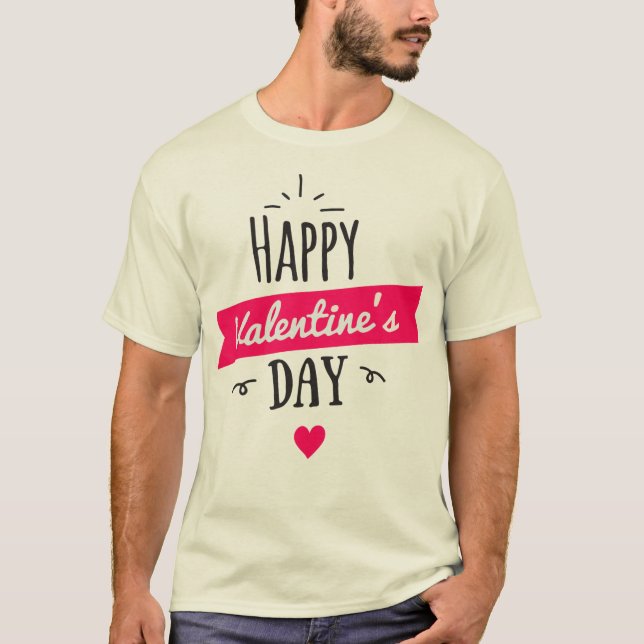 Valentinstag T - Shirt (Vorderseite)