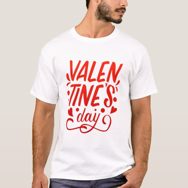 Valentinstag T-Shirt (Vorderseite)