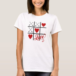 Valentinstag T - Shirt mit Herzen