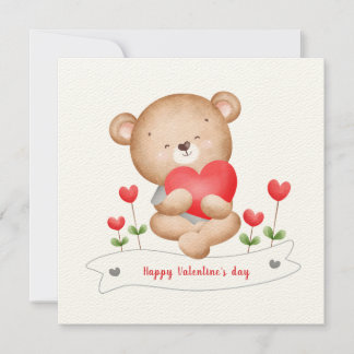 Valentinstag-Tageskarte Karte