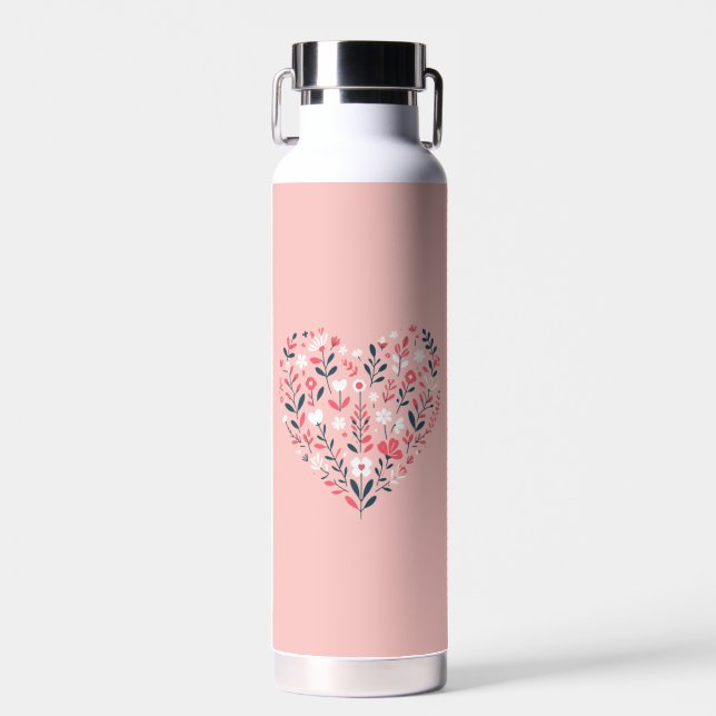Valentinstag-Tageskarte Trinkflasche (Vorne)