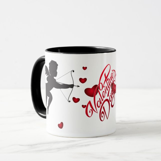 Valentinstag Tasse (Vorderseite Links)