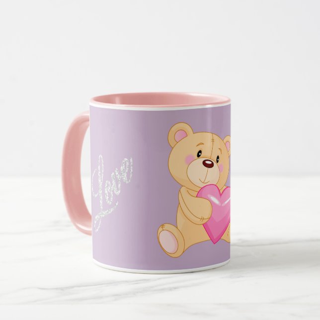 Valentinstag Tasse (Vorderseite Links)