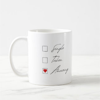 Valentinstag Tasse - Geschenk zum Beziehungsstatus