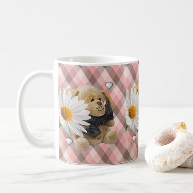 Valentinstag-Tasse Kaffeetasse (Mit Donut)