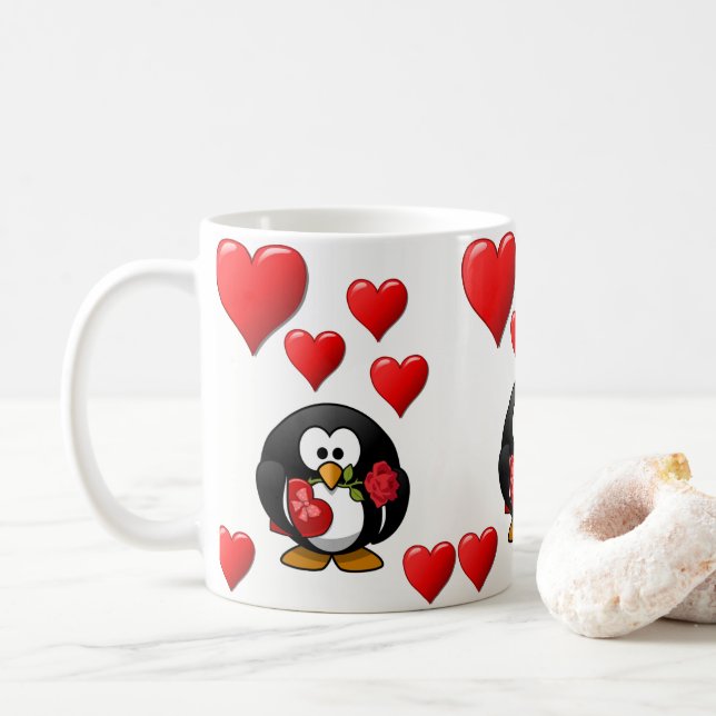 Valentinstag Tasse Tasse (Mit Donut)