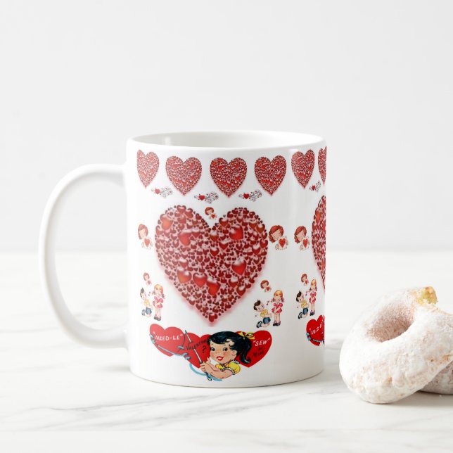 Valentinstag Tasse Tasse (Mit Donut)