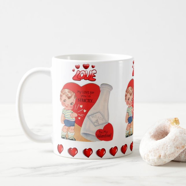 Valentinstag Tasse Tasse (Mit Donut)